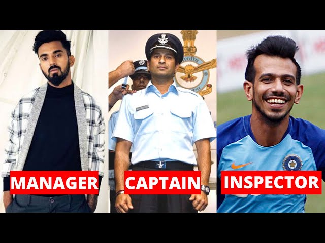 how cricketers get government job?